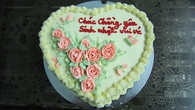 Bánh chúc mừng sinh nhật chồng yêu