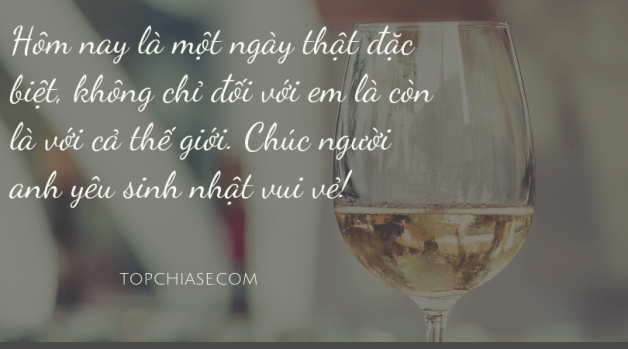 Lời chúc mừng sinh nhật hay