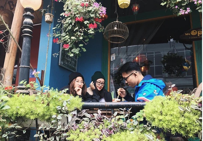 top quan cafe dep tai sapa