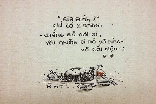 Status buồn về cuộc sống gia đình khó khăn thử thách đáng để suy ngẫm